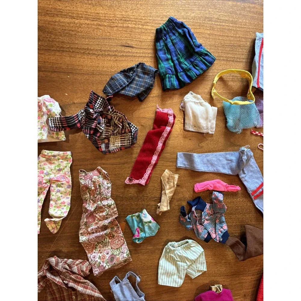 Vintage Barbie & Clone Clothes Outfits Lot 50's 60's 70s